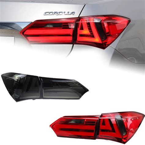 AKD Car Styling For Toyota Corolla Tail Lights 2014 2017 New Altis LED