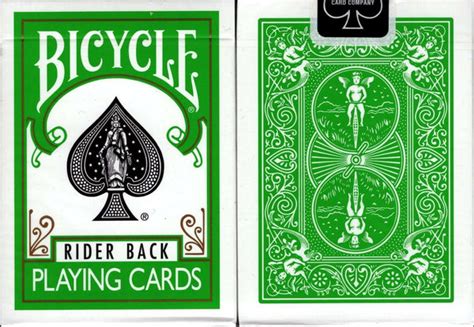 Green Back Bicycle Playing Cards Deck