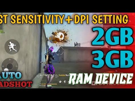 Free Fire Top Dpi Setting And Sensitivity Settings Best Autoheadshot