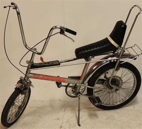 1970s Mk 2 Raleigh Chopper Bicycle 1977 Chrome 3 Speed Chopper In