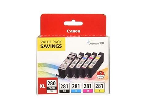 Canon Pgi Xl Cli Combo Pack Pigmented Black Black Cyan