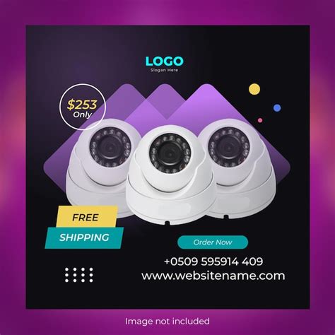 Cctv Camera Flyer Vectors And Illustrations For Free Download Freepik