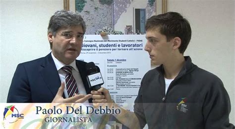 MSCtv Eventi Convegno Nazionale Intervista A Paolo Del Debbio YouTube