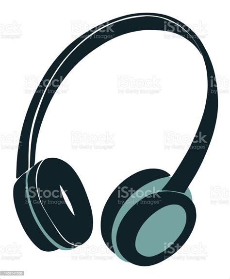 Headphones For Listening To Music Stock Illustration Download Image Now Ear Protectors