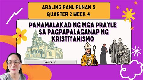 Araling Panlipunan 5 Quarter 2 Week 4 Youtube