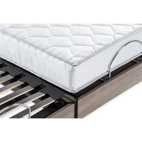 Ensemble Matelas Sommier Relaxation Lectrique Comfort X X Cm