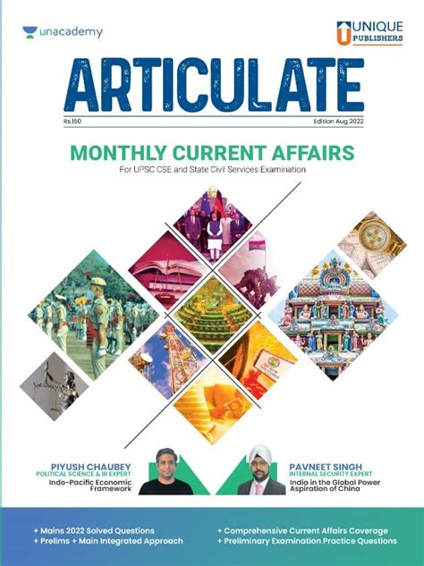 Buy Articulate Monthly Current Affairs Magazine For Upsc And Civil