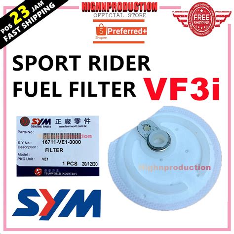 ORIGINAL ESPADA FUEL PUMP FILTER SPONGE SYM185 VF3I SPORT RIDER