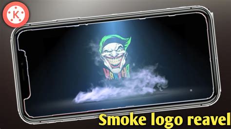 How To Make Smoke Logo Reveal Intro In Kinemaster Smoke Logo