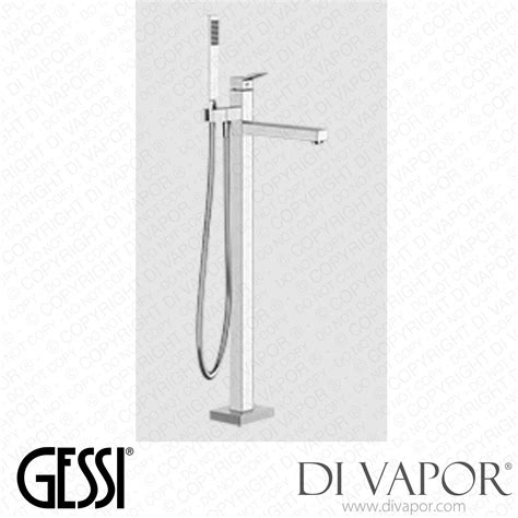 Gessi External Parts For Freestanding External Bath Mixer And Automatic