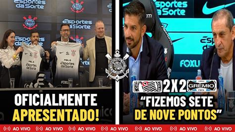 ESPORTES DA SORTE É O NOVO MÁSTER DO TIMÃO CORINTHIANS 2X2 GRÊMIO