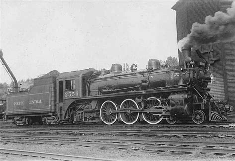 Quebec Central Railway G2 Class #2556, a 4-6-2 "Pacific"-type ...