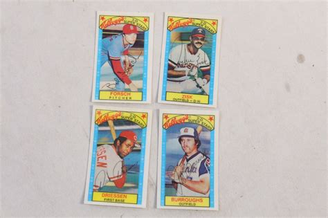 Kellogg S Xograph 3 D Super Star 1979 Baseball Lot Of 55 EBay