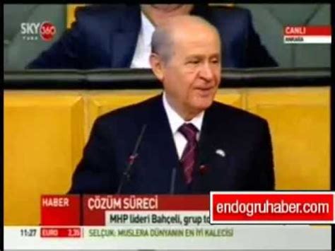 Bahçeli den dil sürçmesi Şampuan Galatasaray YouTube