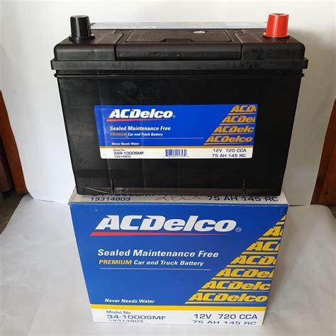 Acumulador Bateria Acdelco 1000amp 34mr Linea Dorada Premiun Mercado