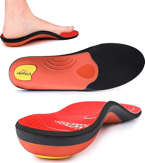 Walkomfy Pain Relief Orthotics Plantar Fasciitis Arch Support Insoles