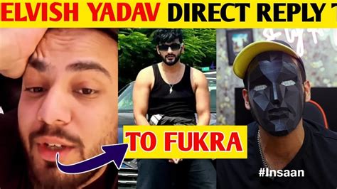 Elvish Yadav Direct Reply To Fukra Insaan Elvish Yadav Vlogs