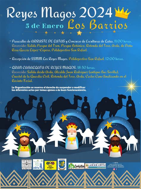 Programa Horario E Itinerario De La Cabalgata De Reyes Magos 2024 En