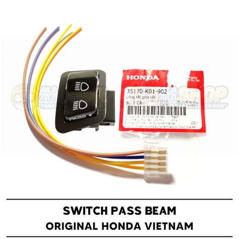 Jual Switch Saklar Pass Beam Dim Honda Original Vietnam Shopee