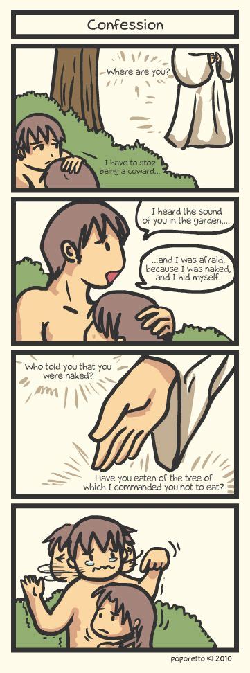 Genesis Bible Comic Confession This And That Comic