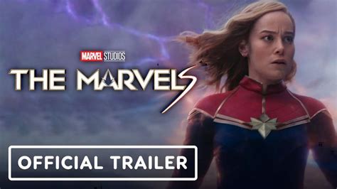 The Marvels Official Final Trailer Brie Larson Teyonah Parris