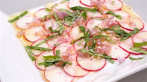 Receta De Carpaccio De Rabanitos Karlos Argui Ano