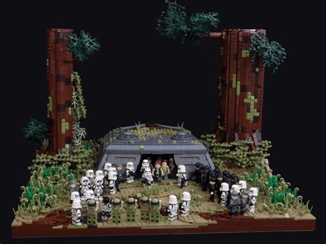 MOC Shield Generator Bunker Forest Moon Of Endor LEGO Star Wars