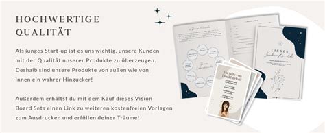 LEBENSKOMPASS Vision Board Set Liebes Zukunfts Ich Mit 40