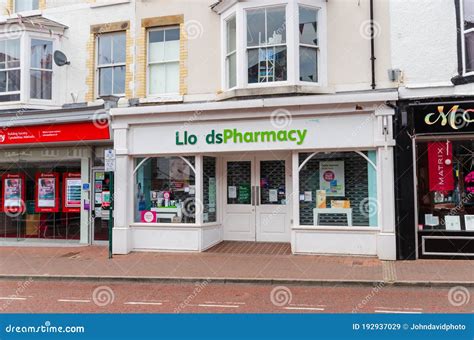 Lloyds Pharmacy Chemists Shop Front Logo And Sign Editorial Image