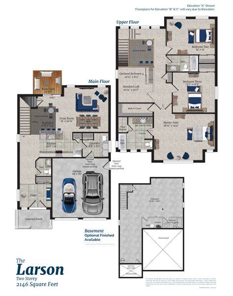 Innisfil Meadows Larson Floor Plans And Pricing