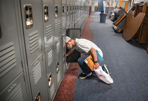 Chase Middle School Locker Cleanup June 11 2020 The Spokesman Review