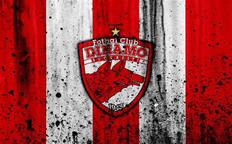 Fc Dinamo Bucharest Grunge Romanian League Liga I Soccer Football