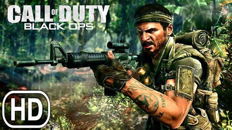 Call Of Duty Black Ops Full Game All Cutscenes Game Movie Youtube