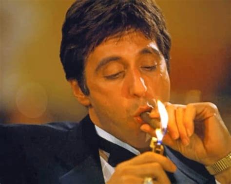 Al Pacino Lighting A Cigarette Actors Paint By Number Num Paint Kit