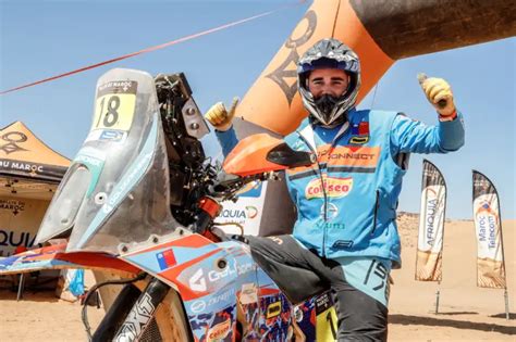 Tomás de Gavardo cerró su participación en el Rally de Marruecos y se