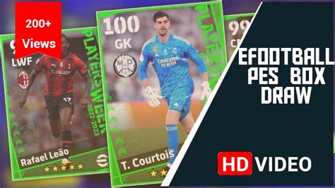 Efootball Box Draw L Potw L Fermin L Vini Jr YouTube