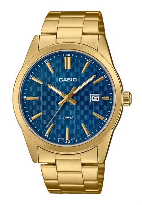 Buy Casio Analog Watch Mtp Vd G A Online Zalora Philippines