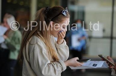 39078841-Harton Academy Sixth Form students collecting their results ...