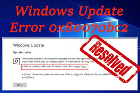 Solutions To Windows Update Error X Bc Minitool Partition Wizard