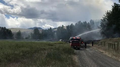 Fire Breaks Out Near Cinnamon Ridge Compost Facility Cfjc Today Kamloops