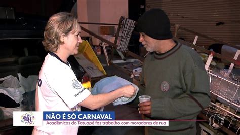 V Deo Acad Micos Do Tatuap Faz Trabalho Social Moradores De Rua