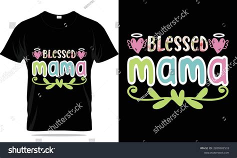 Mother Quotes Typography Tshirt Design Funny Stock Vector (Royalty Free ...