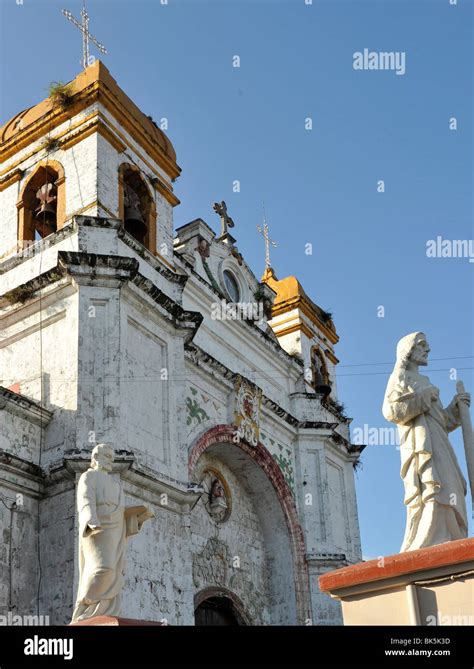 Cathedral in Carcar, Cebu, Philippines, Southeast Asia, Asia Stock ...