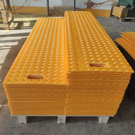 Heavy Equipment Mat Ground Traction Mats HDPE Construction Road Mat