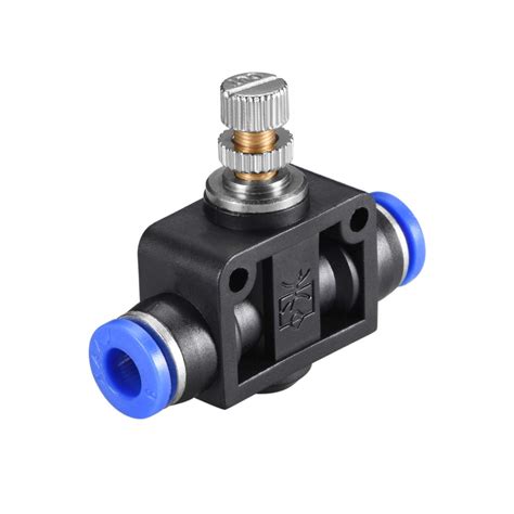 Buy Sourcing 6mm Od Pneumatic Air Flow Control Valve With Push To