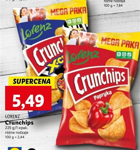 Promocja Chipsy Chakalaka Crunchips X Cut W Lidl