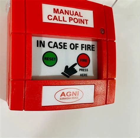 Manual Call Point Mcp At Rs 180 Piece Fire Alarm System In Rajkot