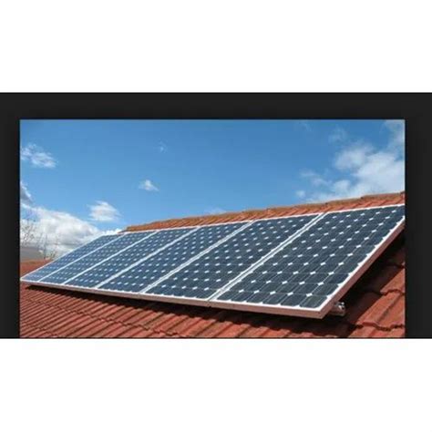 Roof Top 390 W Mono Crystalline Solar Power Panel For Commercial