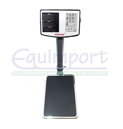 Balanza Digital De Piso 150 Kg Equimport