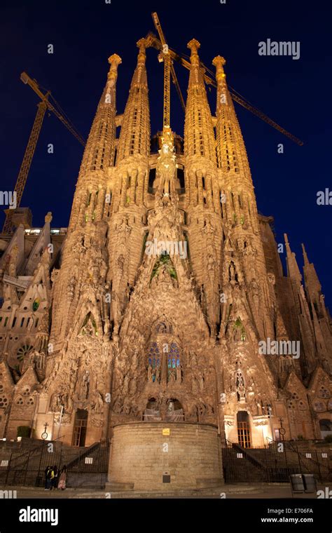 Nativity Facade Sagrada Familia Hi Res Stock Photography And Images Alamy